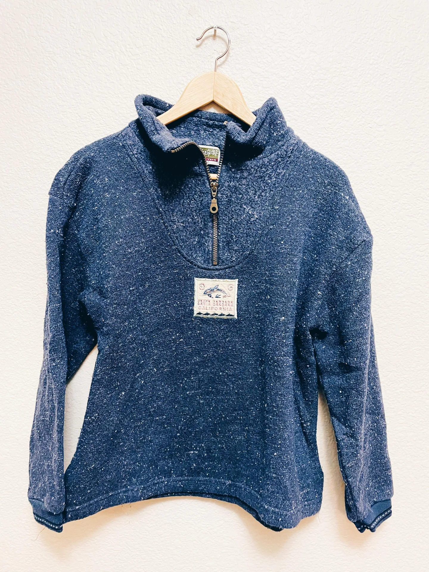 Santa Barbara California Crewneck Blue - Image 2