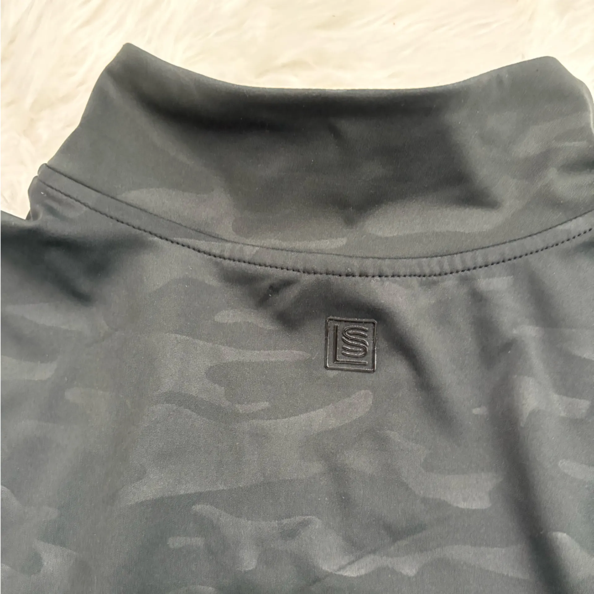 Laundry By Shelli Segal Dark Camouflage Jacket Size L - Image 7