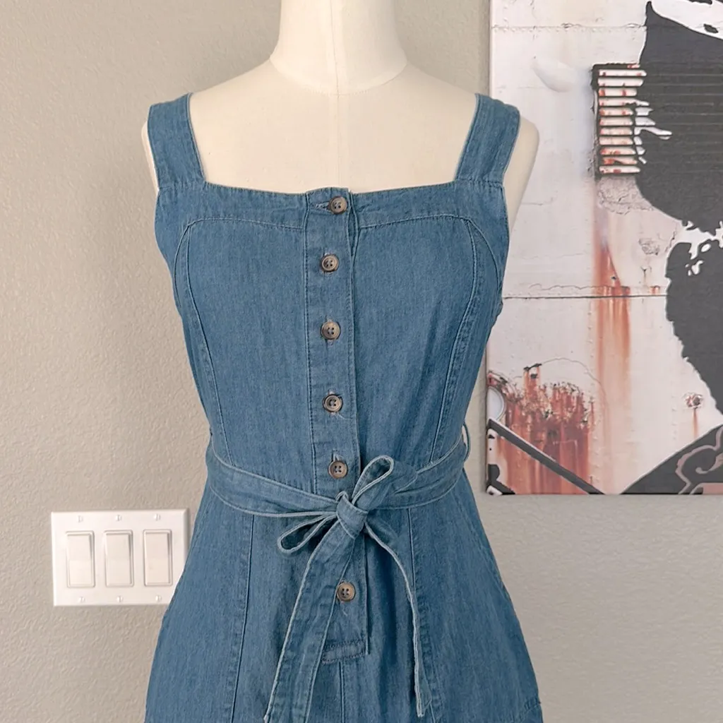 NWOT Chambray romper - Image 2