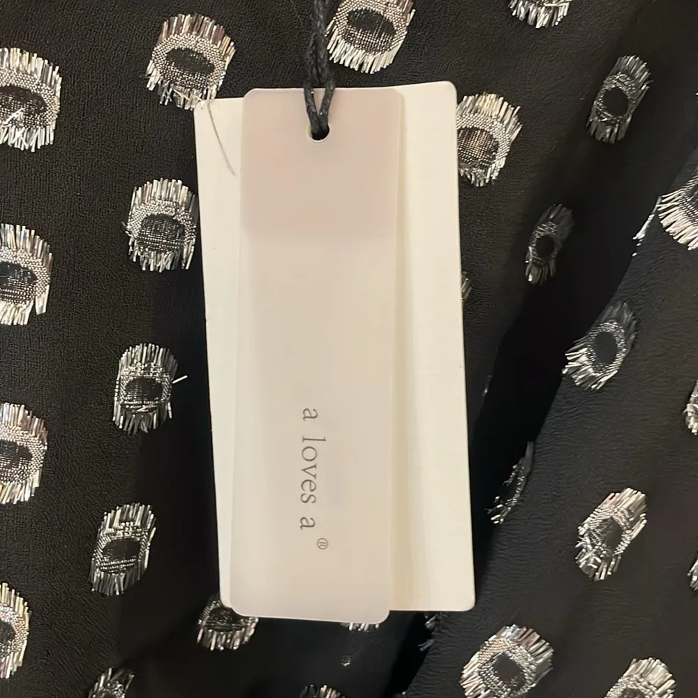 A Loves A NWT dress Black Silver XS 🥰 - Image 5