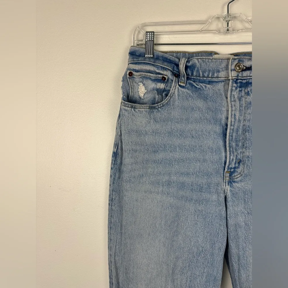 Abercrombie and Fitch Curve Love Ultra High Rise 90s Straight Jean Women’s 30 - Image 4