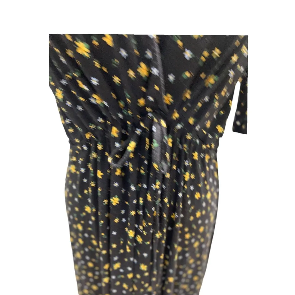 Asos Maternity Maxi Dress Black Size 10 - Image 9