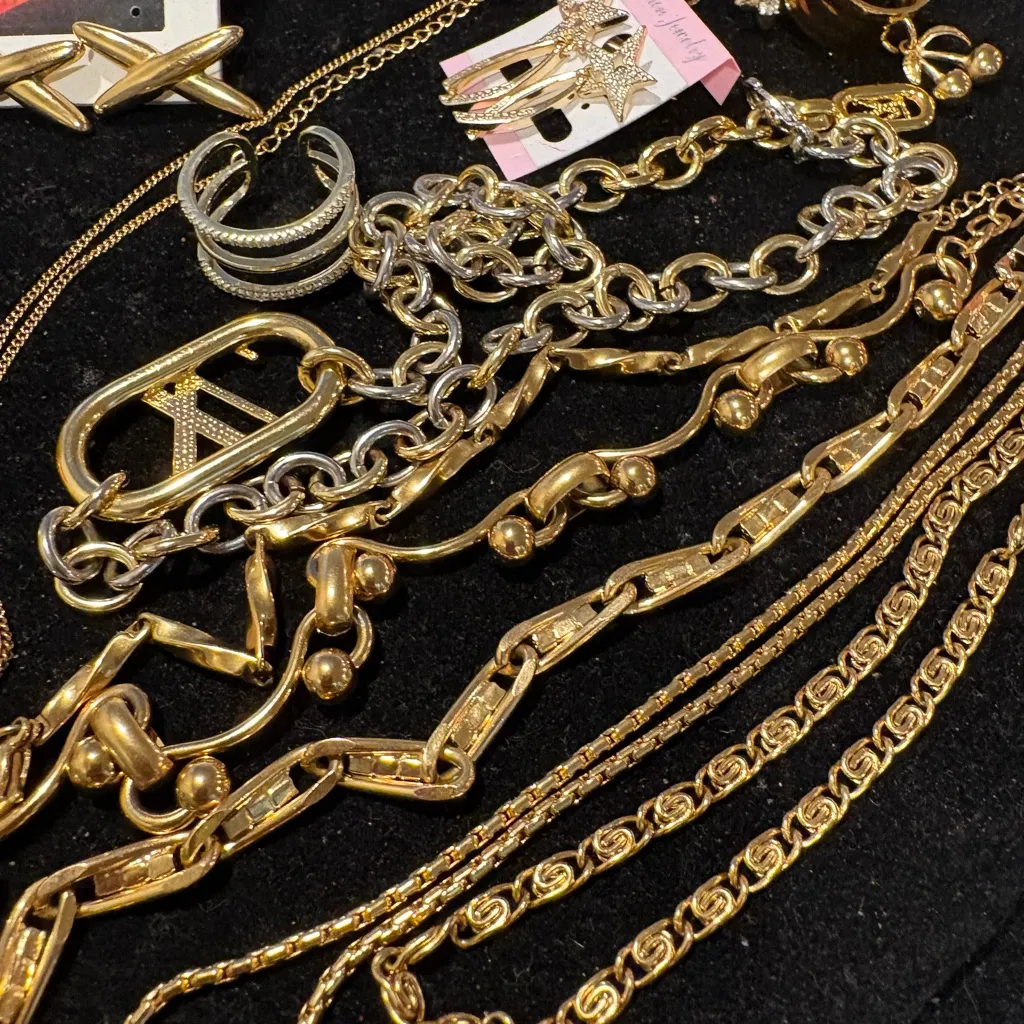 Gold and Silver Jewelry Set - Image 6