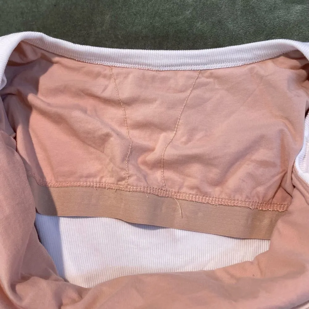 #OGL Thick Stretch Square Neck Tee White Size undefined - Image 10