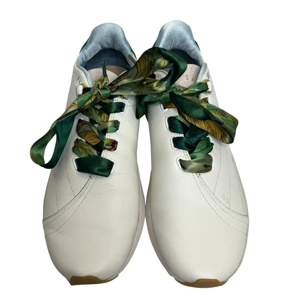 Saysh Two Women's Sneakers in Kelly Size 9.5 White - Image 10