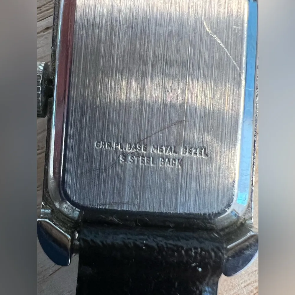 Timex Ladies Watch Rare Vintage Mechanical Winding Rectangular Stainless Dial - Image 8