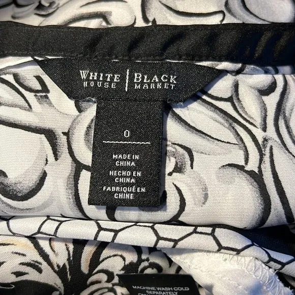 White House Black Market Sleeveless French Romance‎ Printed Tunic Size - 0 - Image 5