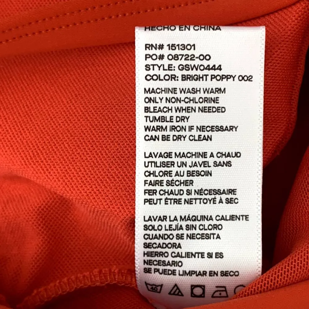 NWT Good American Sculpt One-Piece Swimsuit in Bright Poppy 002 - Image 11