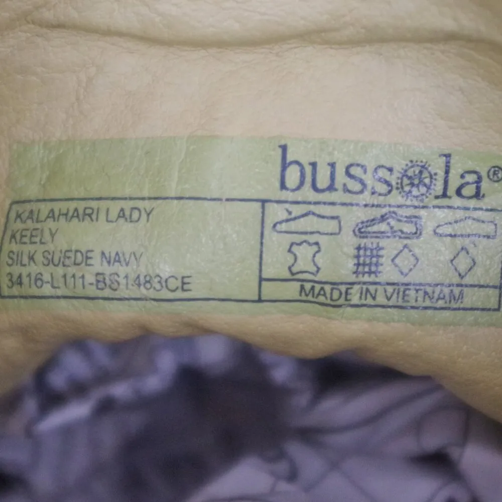 Bussola Kalahari Lady Blue Suede Lightweight Lace Up Boots Size EU 41 - Image 2