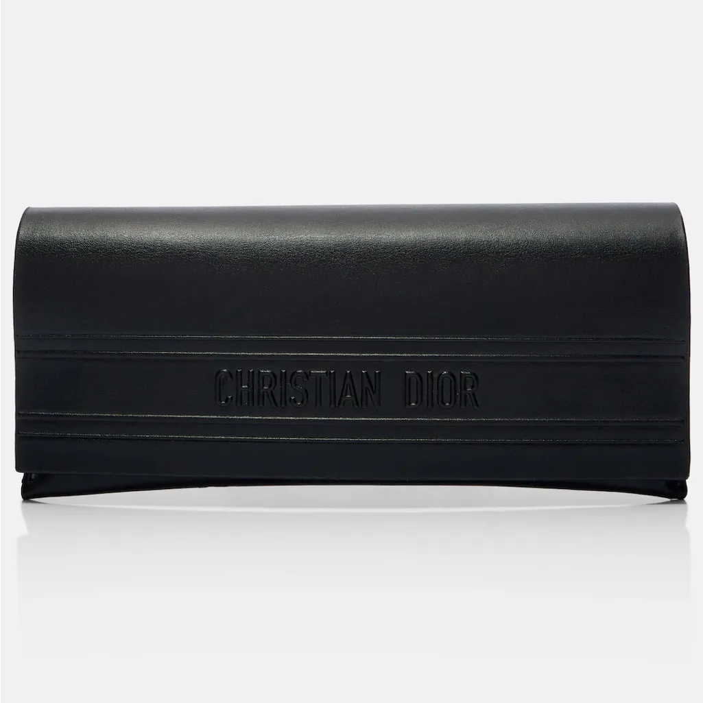 Christian Dior Eye Glasses Sunglasses Soft Shell Portable Travel Case Clutch - Image 2