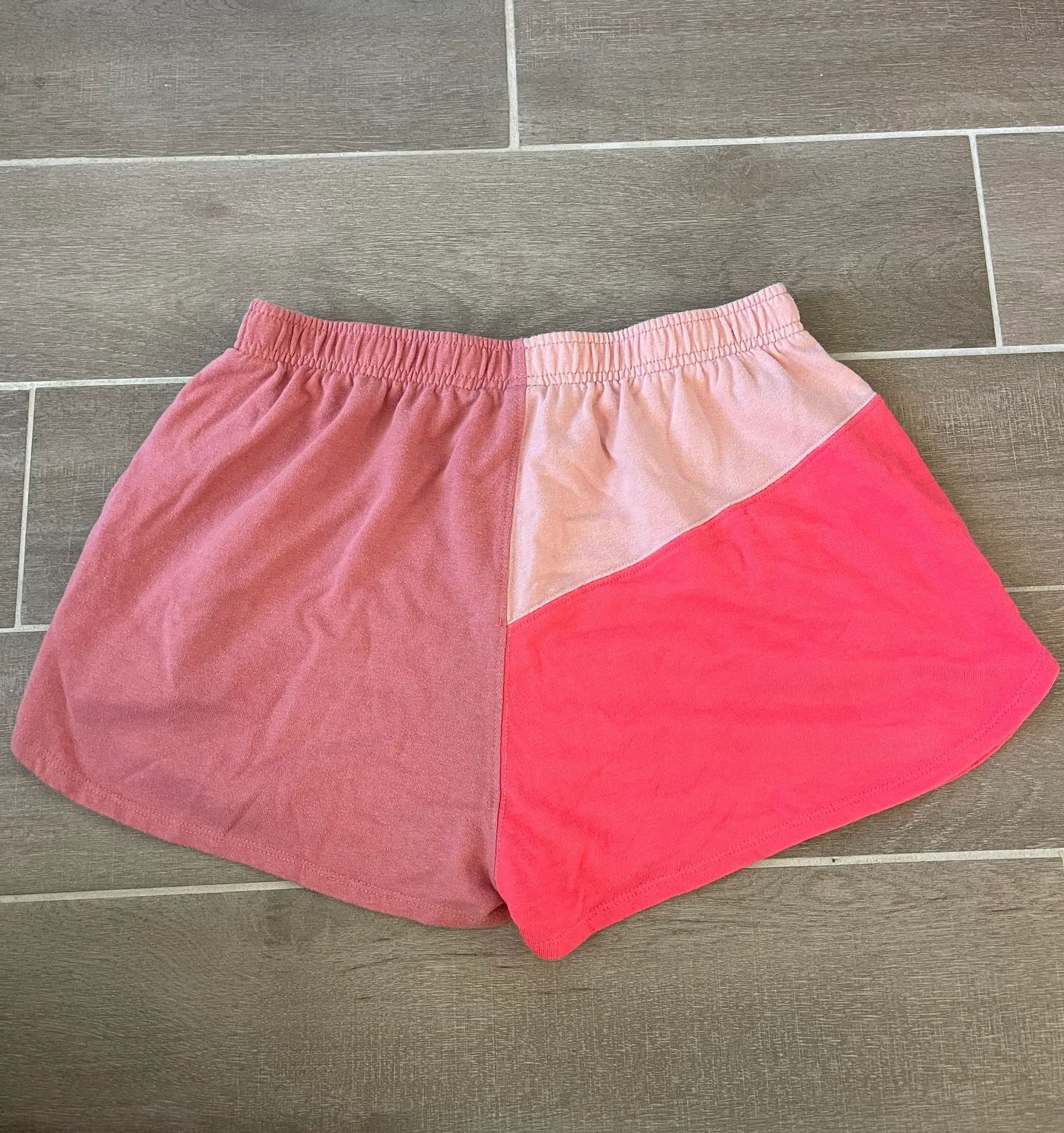 Target Colorblock Pink Sweatshorts  - Image 2