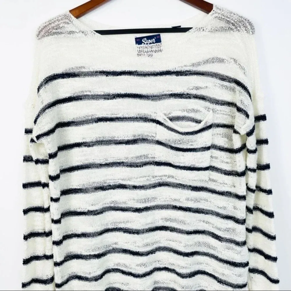 SUPERDRY Rio Slub‎ Pocket Knitted Top XS - Image 8