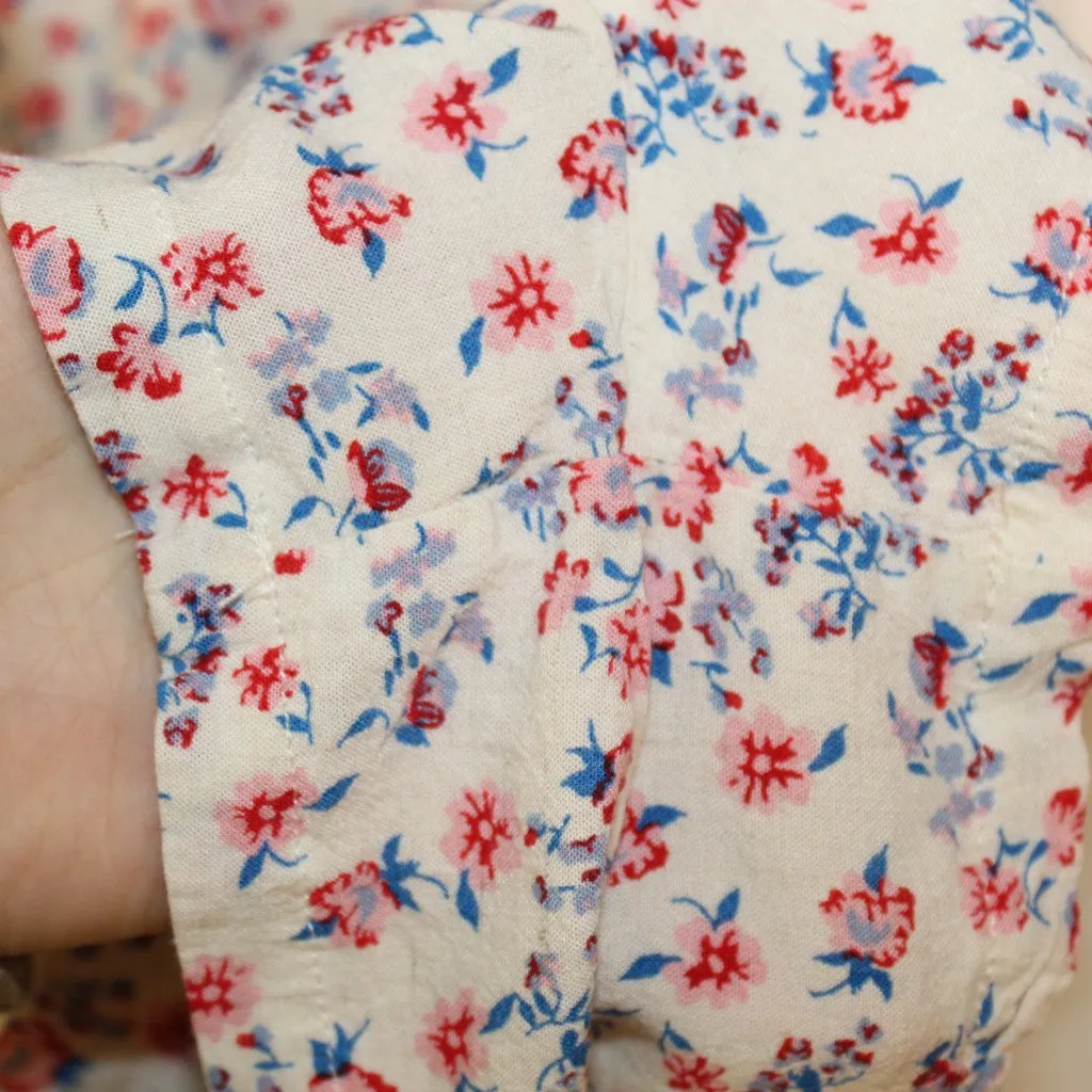 Lily Rose Floral Romper Size Medium - Image 5