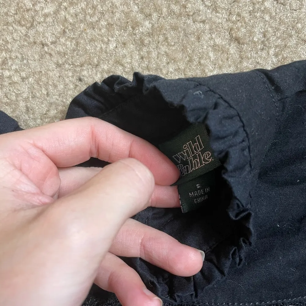 Wild Fable cottagecore style black ruffle dress - Image 2