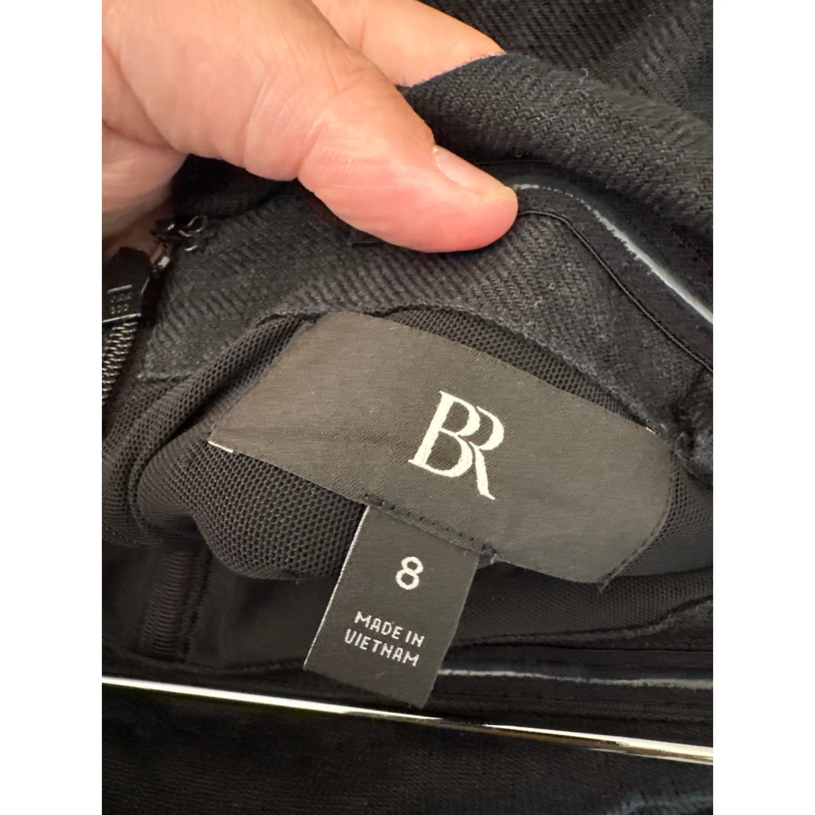 Women's Banana Republic Black Onda Linen Strapless Wide Leg Jumpsuit size 8 Boho - Image 6