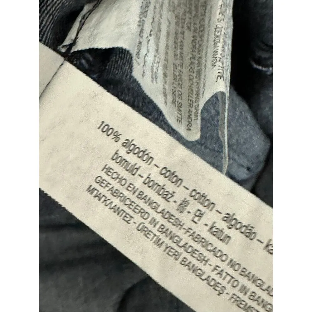 Zara Womens Denim Dress Size XS Cotton Collar Pockets Feminine Dark Academia - Image 7