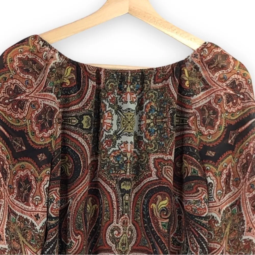 Alice + Olivia - Paisley Blouse - XS / TP - Image 5