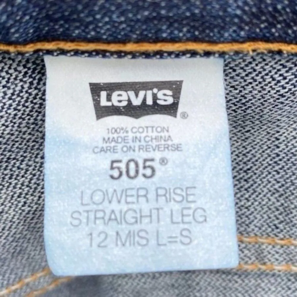 Levi’s 505 Lower Rise Straight Leg Jeans - Image 7