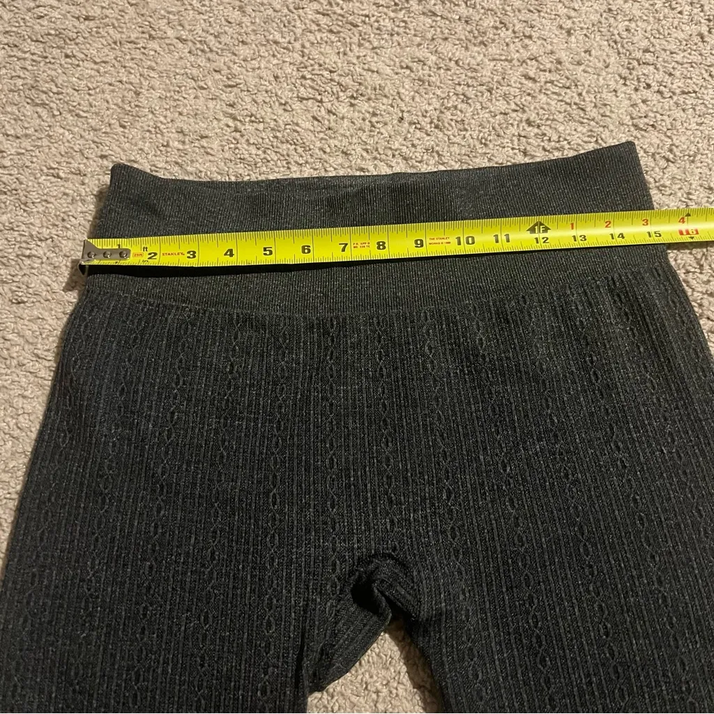 Maurices Ribbed Leggings Cozy Minimalist Clean Girl XS - Image 4