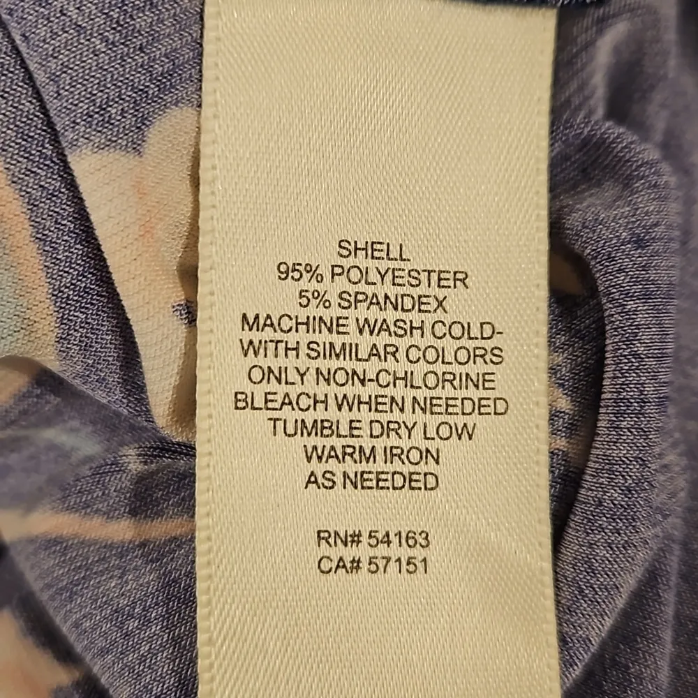 💕ELIZA J💕 Floral V-Neck Stretch Knit Maxi Dress ~ Blue Floral Print 6 NWOT - Image 14