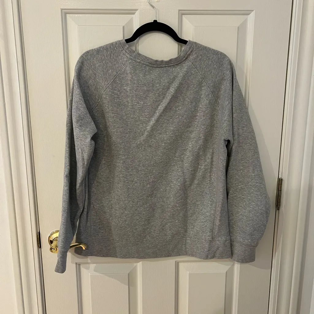 Champion Gray Crewneck Sweater Collegiate Style - Image 3