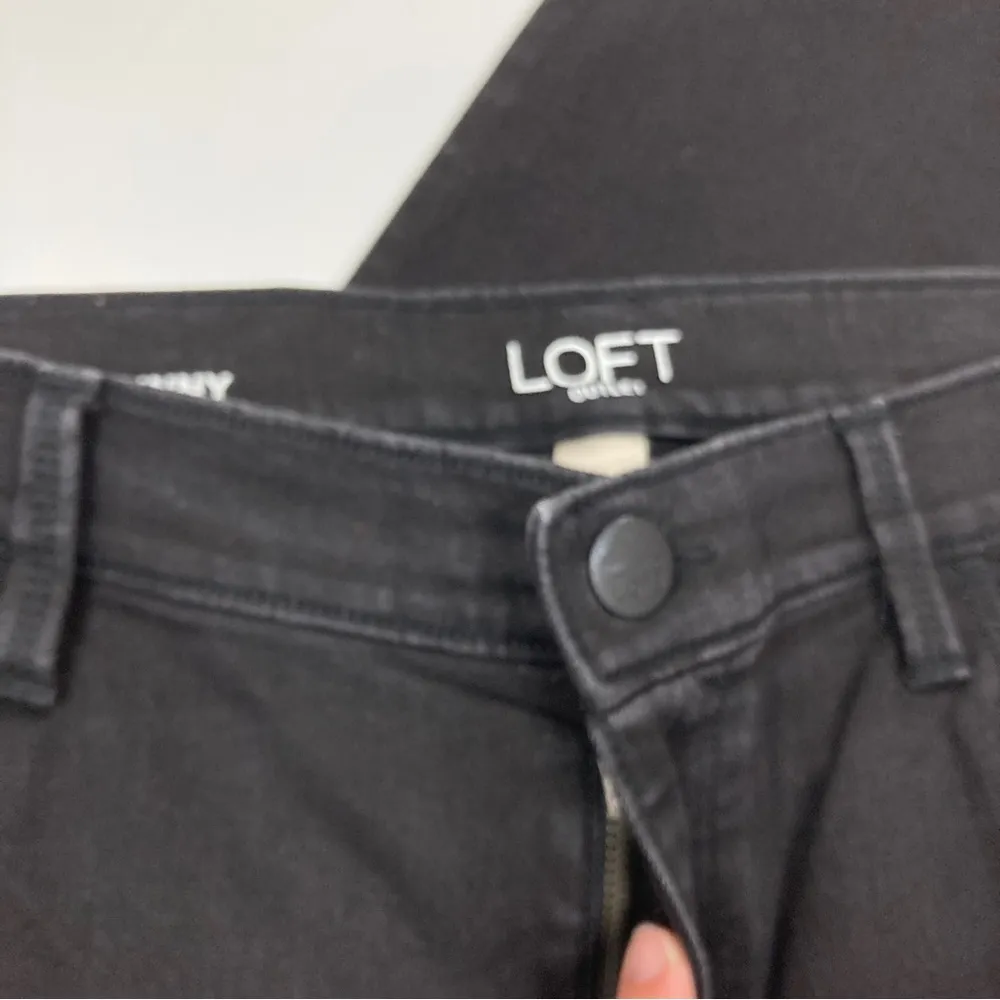 LOFT | Black Denim Super Skinny Jeans 14 - Image 2
