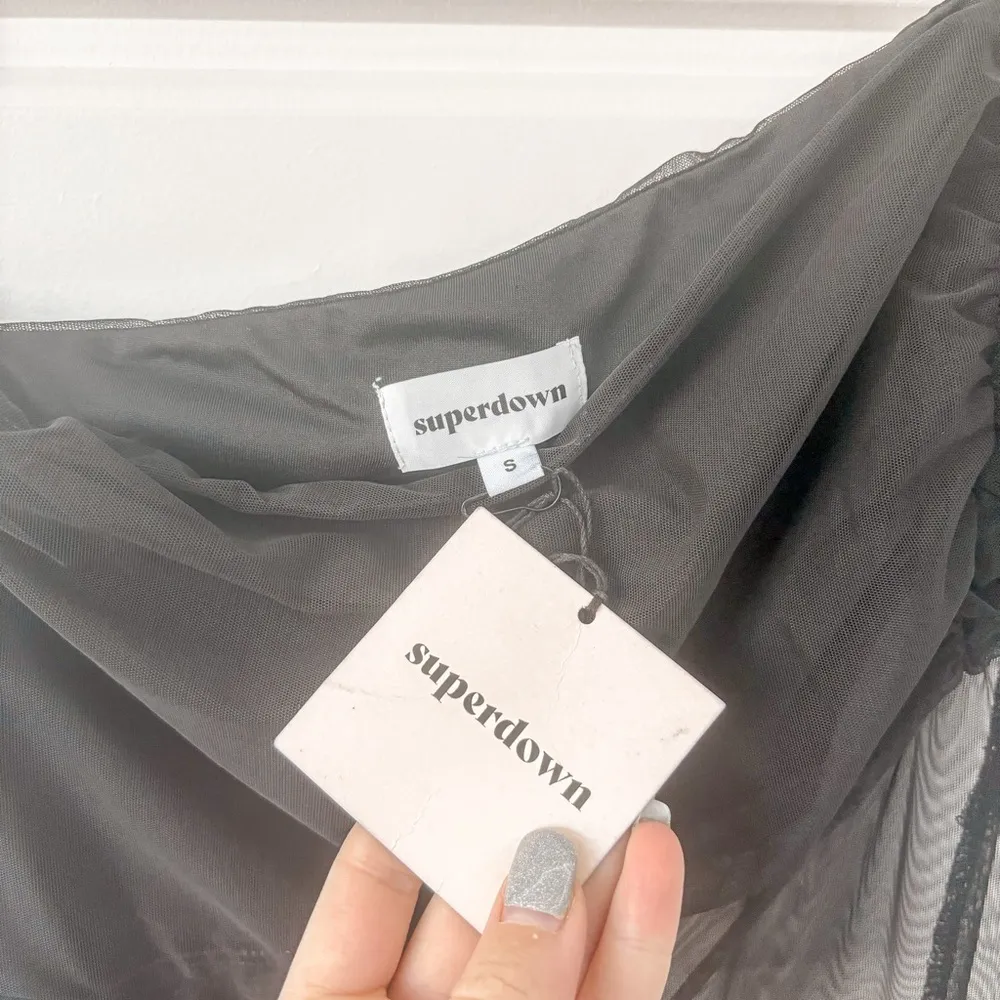 NEW Superdown Jerica Mesh Mini Dress - Image 4