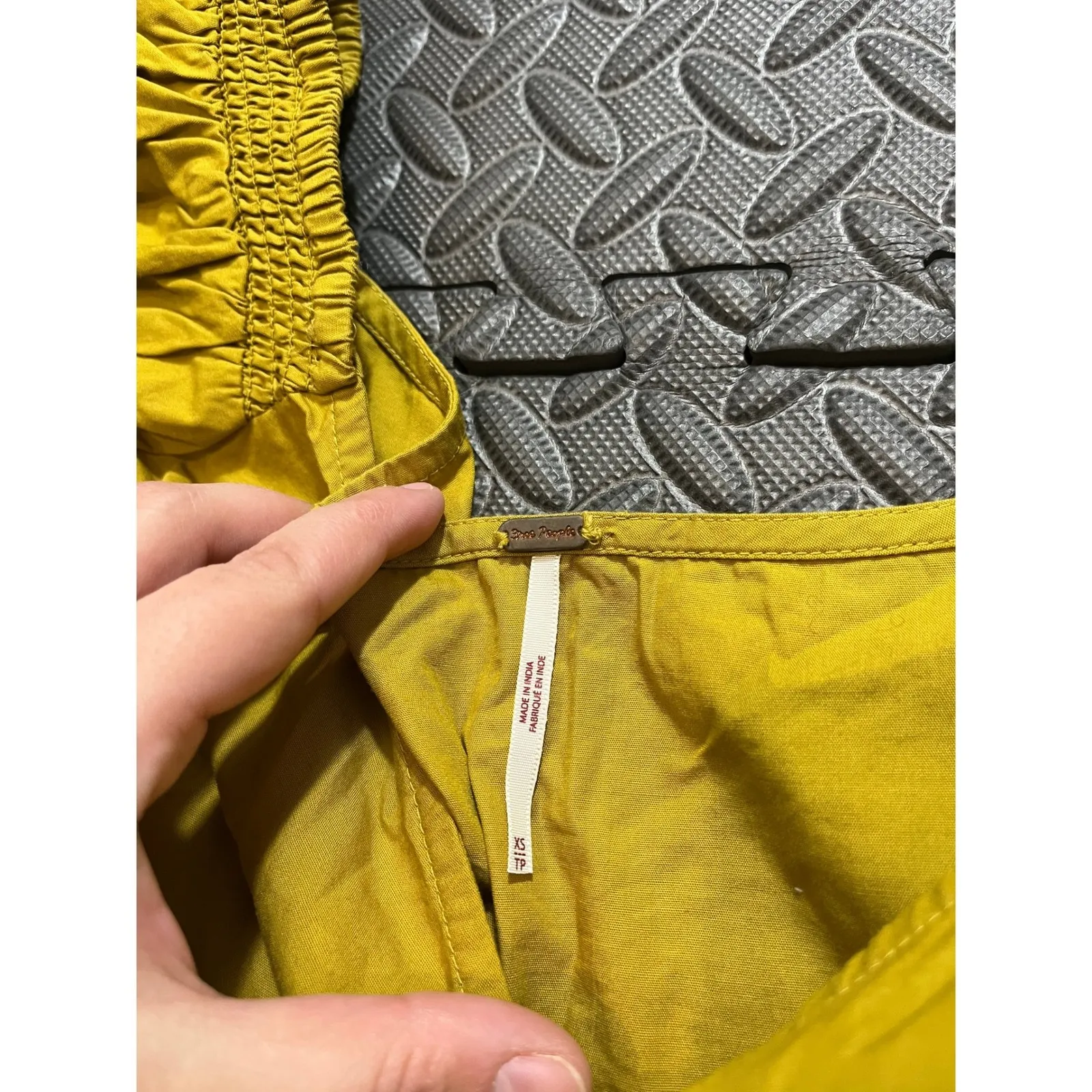 Free People Veronica Sweetheart Top in Relic Bronze Womens Size XS - Image 4