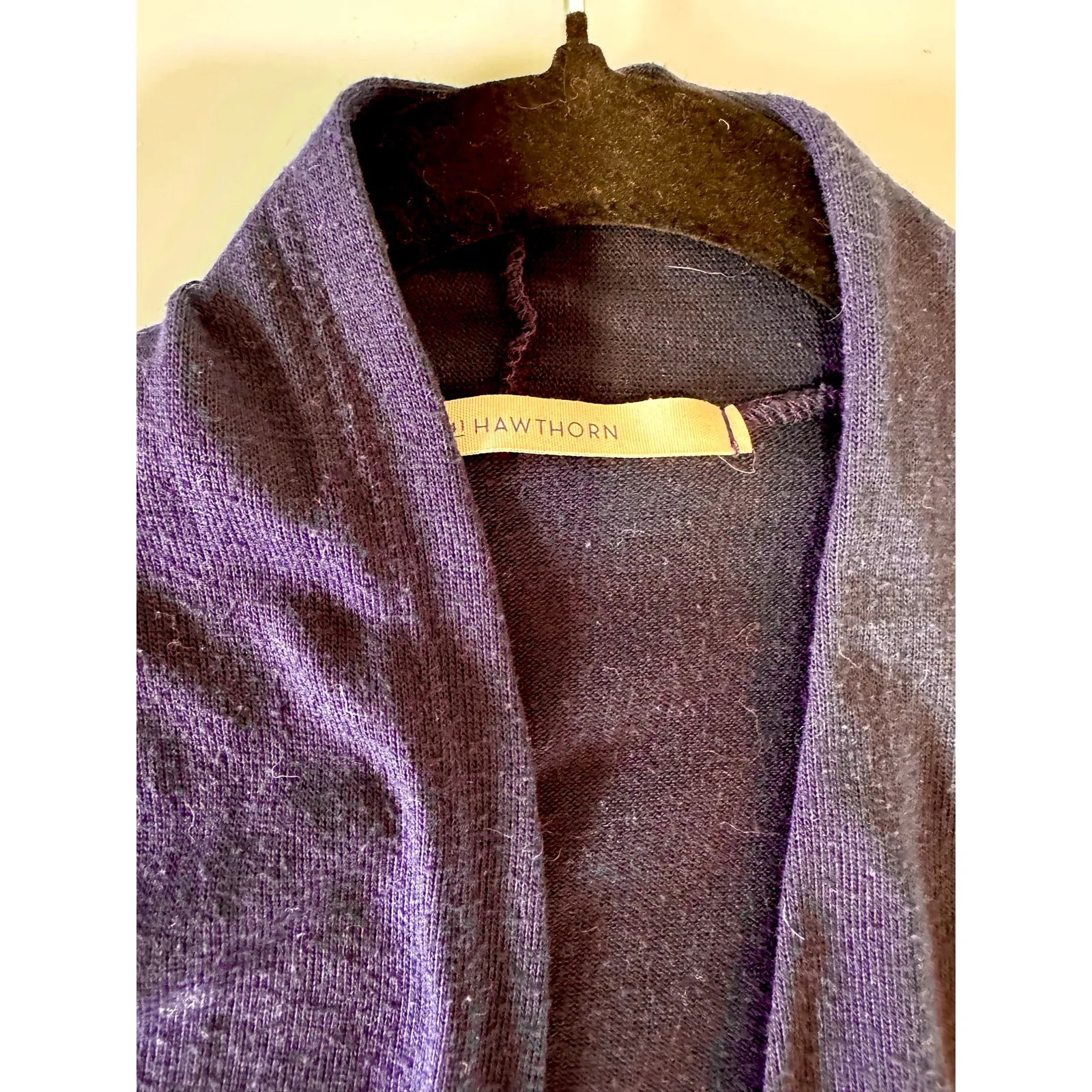 41 Hawthorn Stitchfix open front cardigan size M navy blue shawl collar Size M - Image 3