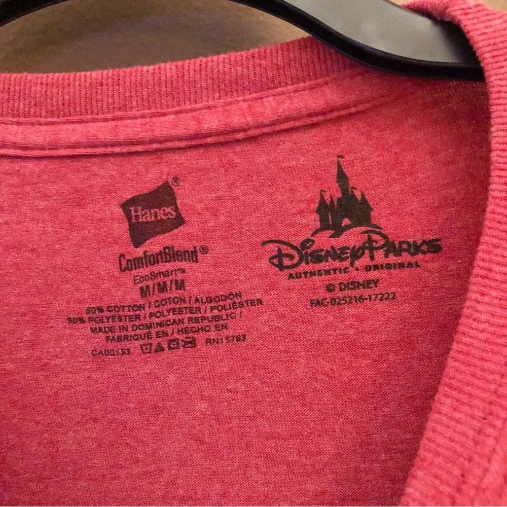 Disney Parks Hanes Minnie Mouse Vintage Shirt Red‎ Medium - Image 3