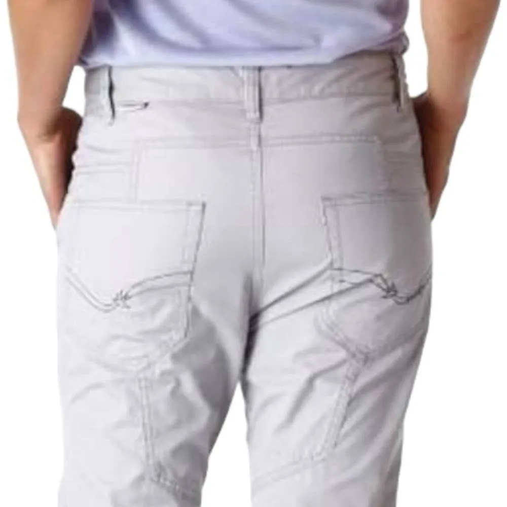 Maloja CharlyM Twill Bike Pants in Light Gray Smoke Size Medium Hiking Outdoors Purple - Image 8