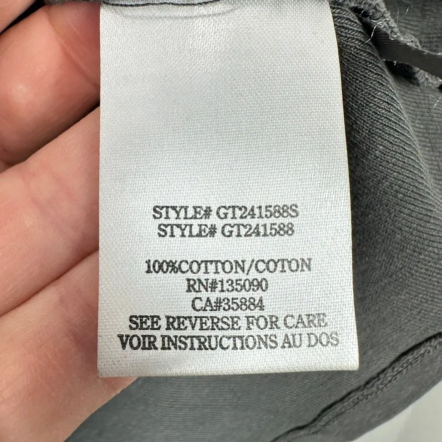 Z Supply Game On Cheeky Tee Charcoal Pink Graphic T Shirt Size Large NWT - Image 10