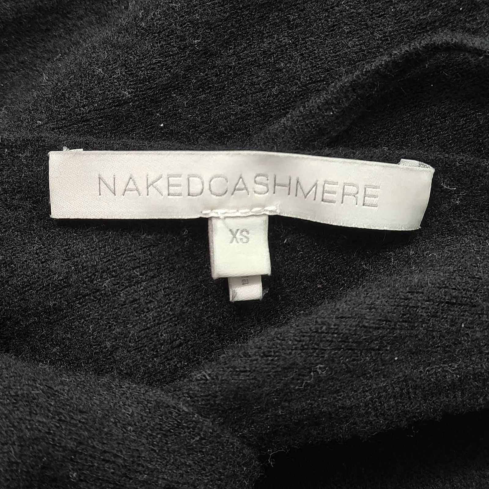 NakedCashmere Black Sleeveless V Neck Womens Dress Xsmall Size XS - Image 2