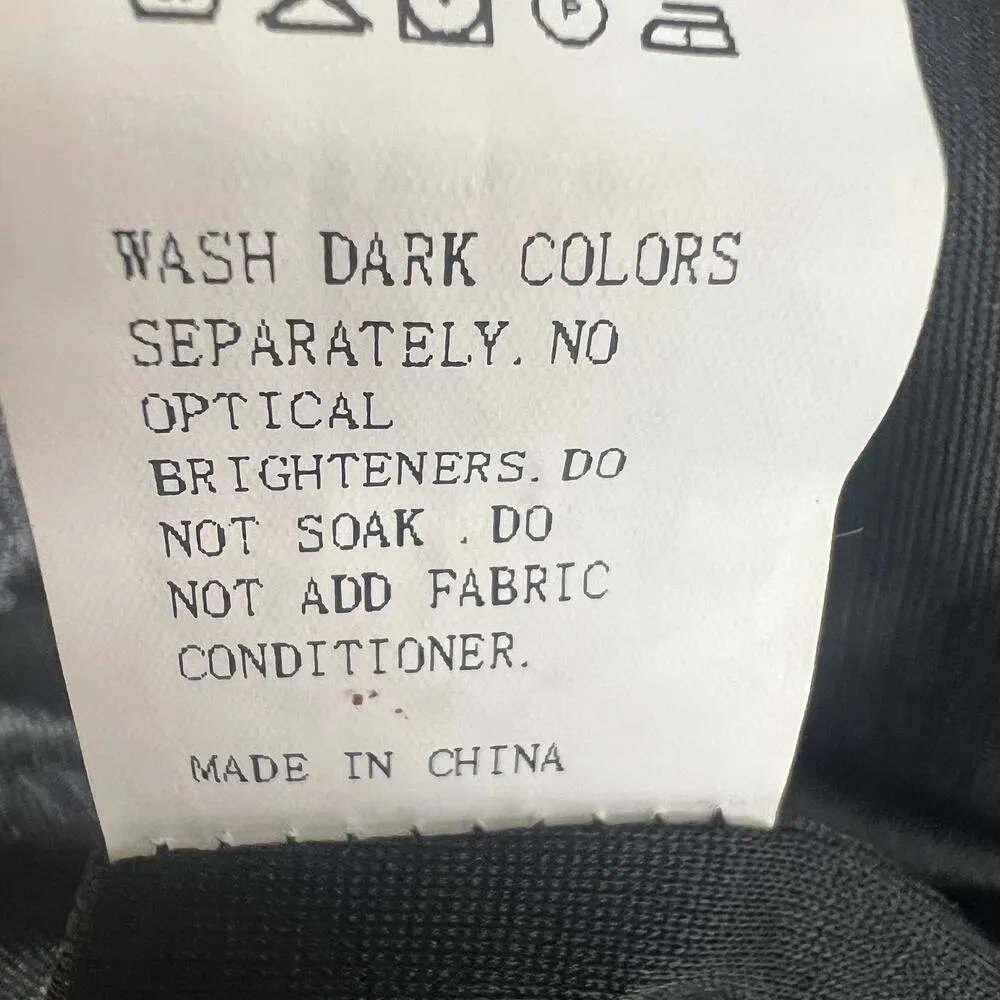 Floral Maxi Dress Womens Small Boho Chic Modest Dark Romantic Fairy Cottagecore Black - Image 11