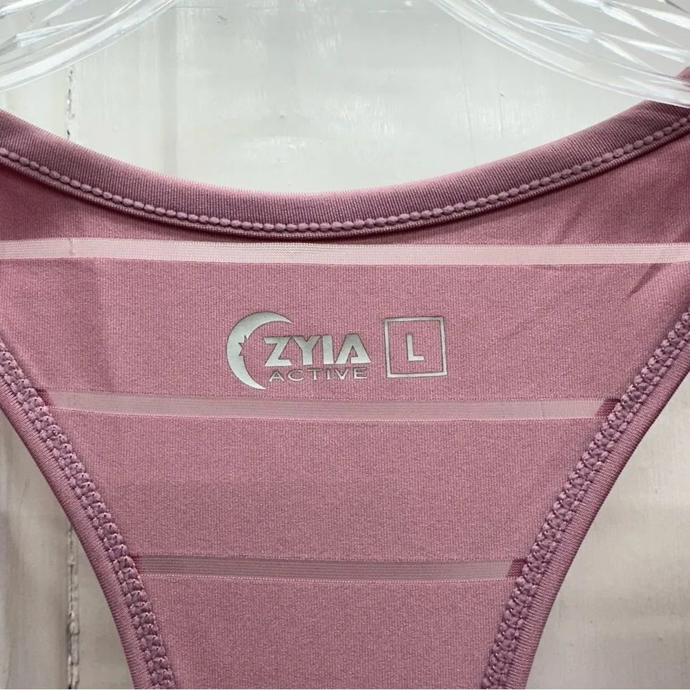 Zyia athletic wear sleeveless tank top shirt‎ women's large - Image 4