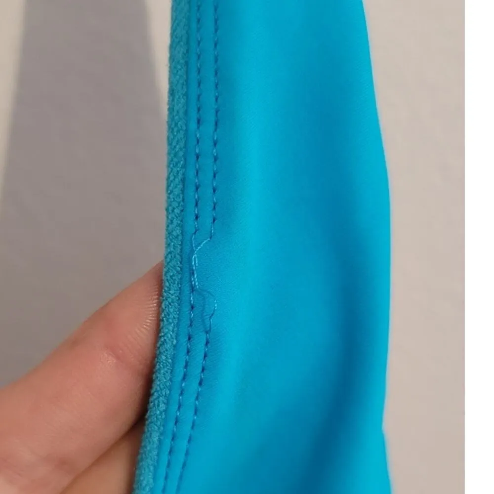 Lovers and Friends Wild One Swim Bikini Top Blue Large NEW - Image 5