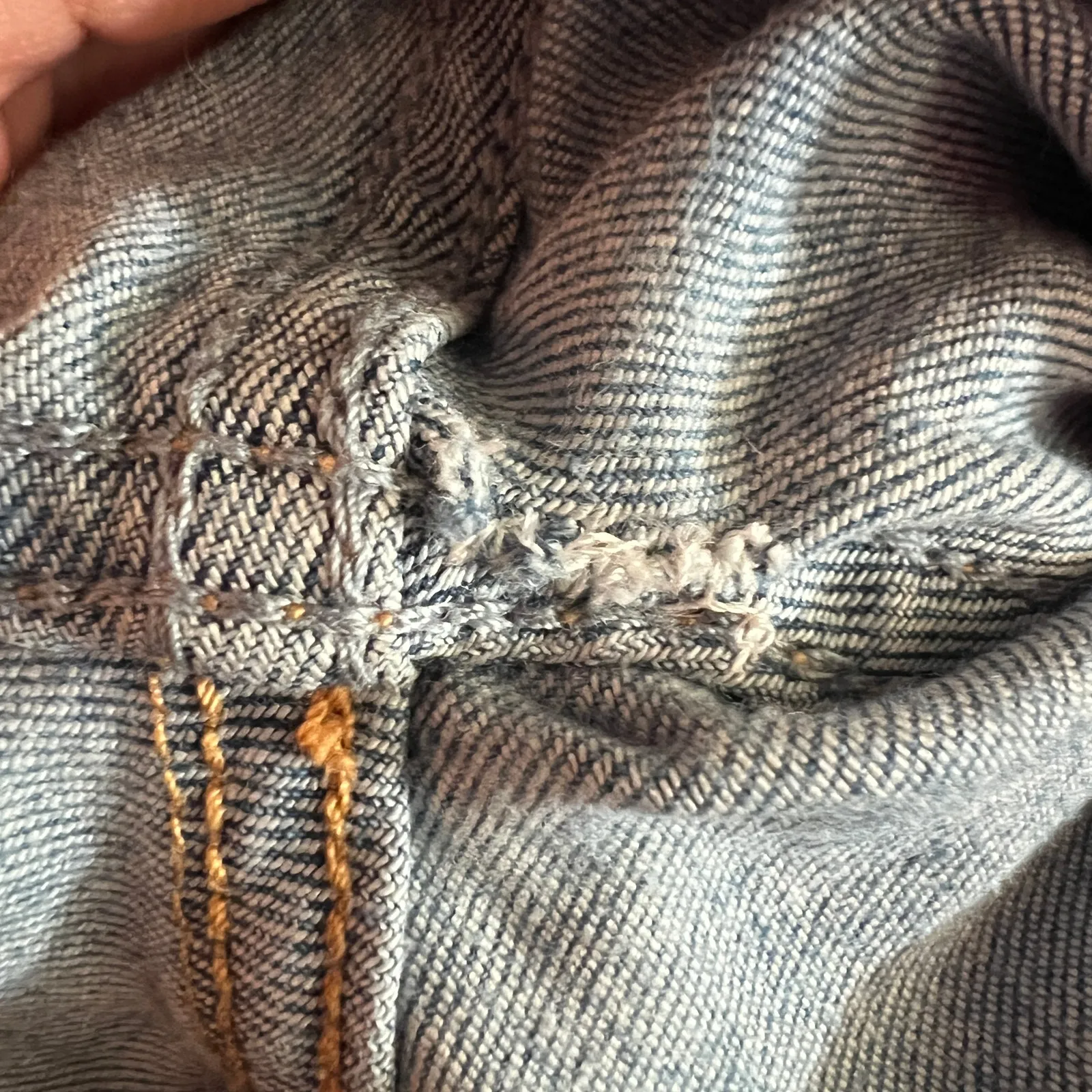 Hollister High Rise Vintage Flare Jeans Distressed 1R‎ 25x31 - Image 4