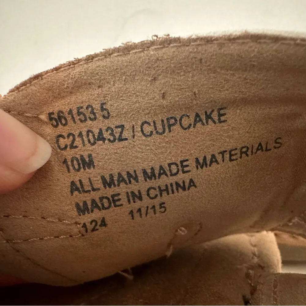 Women's Cliffs by White Mountain Cupcake Beige Sandal Wedge - Image 7