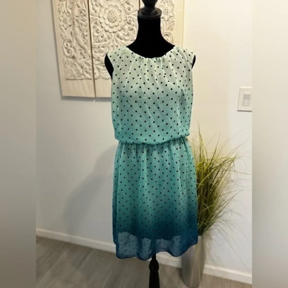 Polka Dot Ombre Dress - Image 3