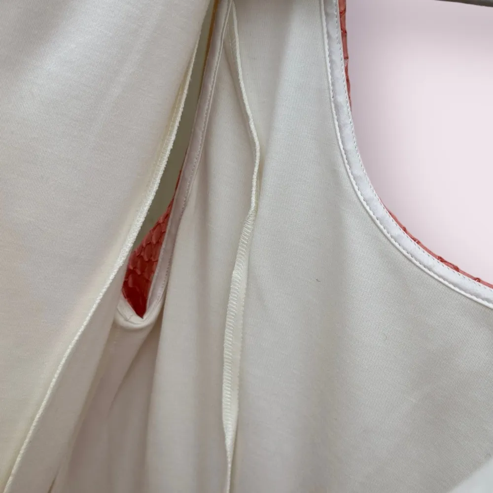 Anthropologie Erin by Erin Fetherston Coral Tiered Shift Dress - Image 14