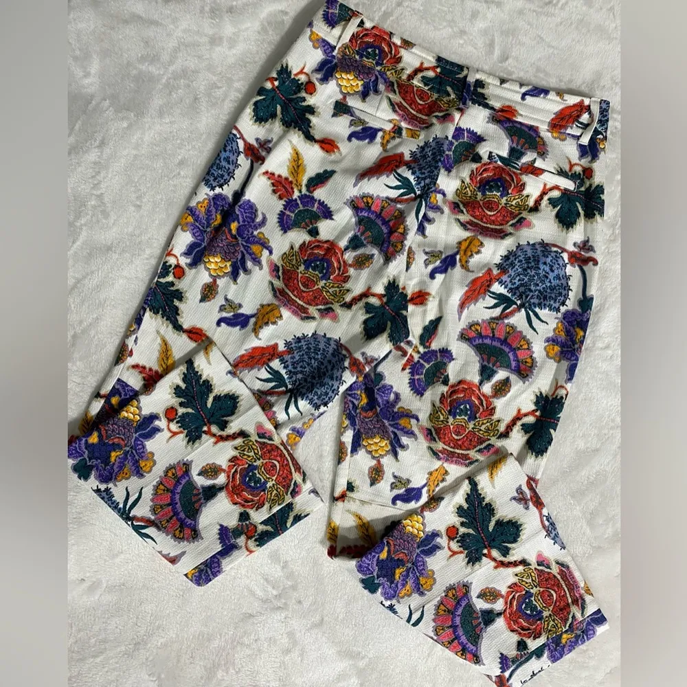 J.Crew Kick Out Crop Pant In Paisley Floral - Image 4