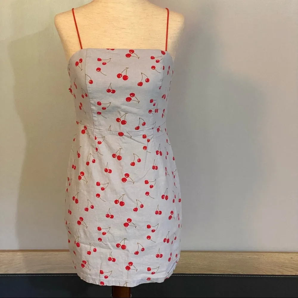Urban Outditters Colette Retro Cherry Bodycon Mini Dress Size 2 - Image 10