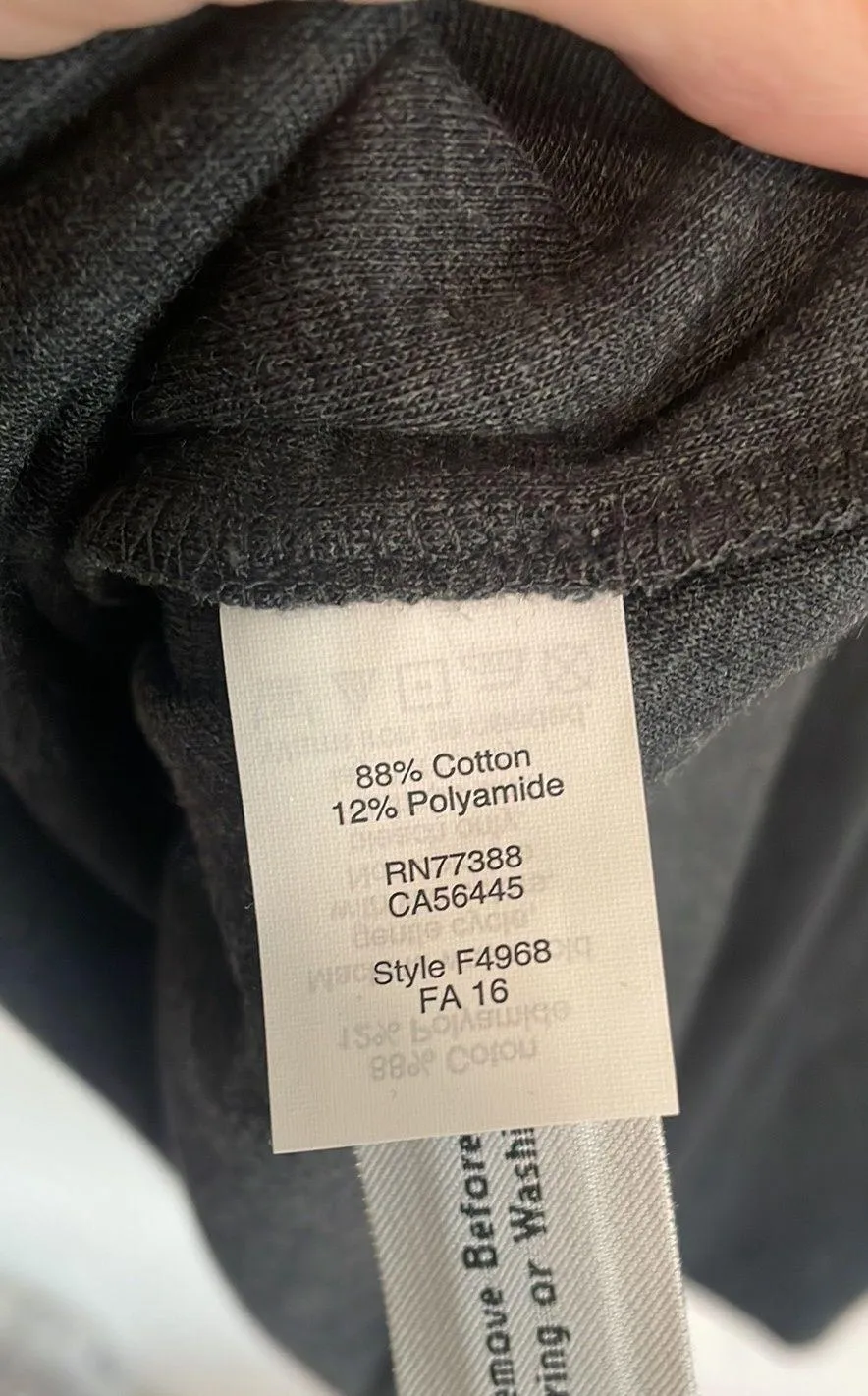 Madewell NWT  dress gray jersey knit long sleeve - Image 6