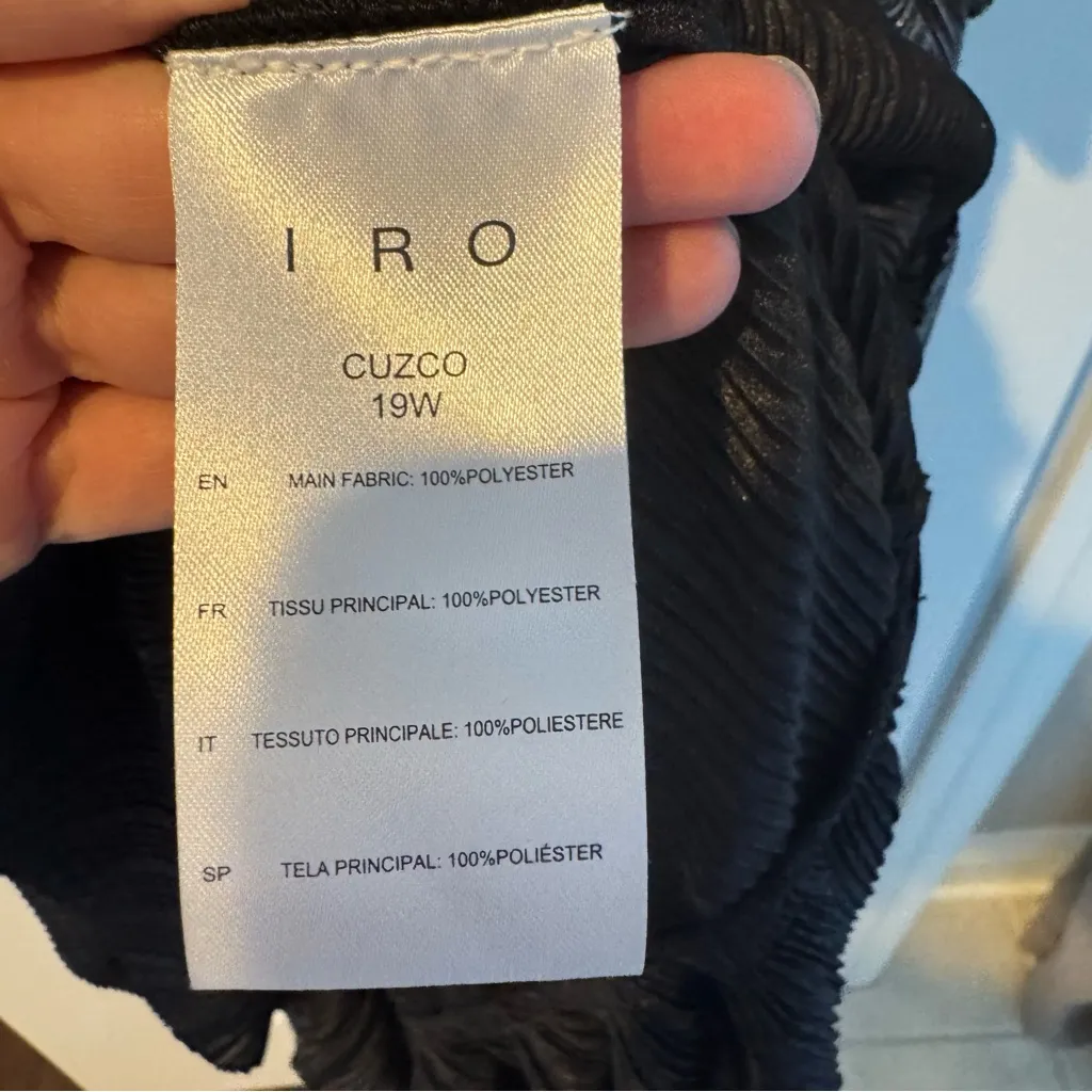 IRO  Cuzco Metallic Mini Dress - Image 6