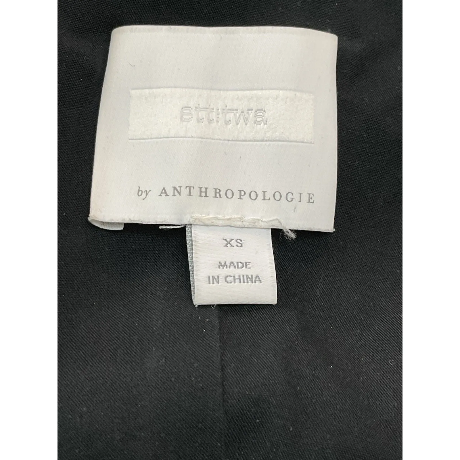 Anthropologie Ett:twa Red Black Floral Velvet Burnout Waisted Jumpsuit Romantic - Image 12