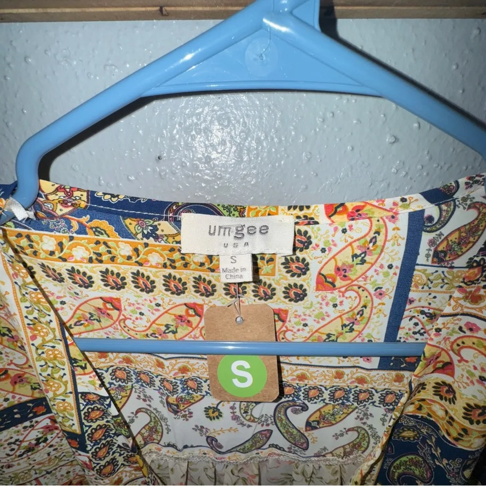 Umgee ‎ Paisley Multicolor Kimono - Image 2