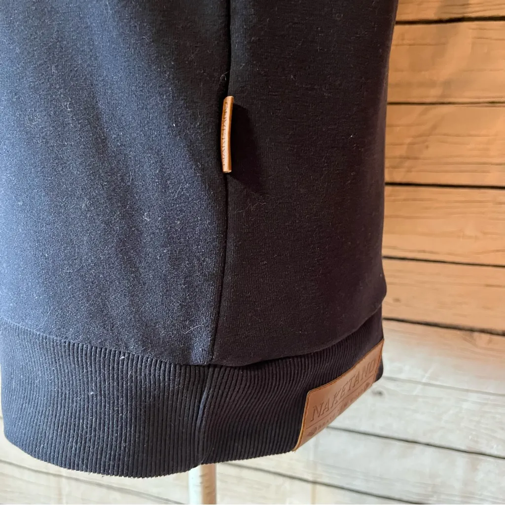 Naketano Darth Sweatshirt in Charcoal/Blue Size Medium - Image 8