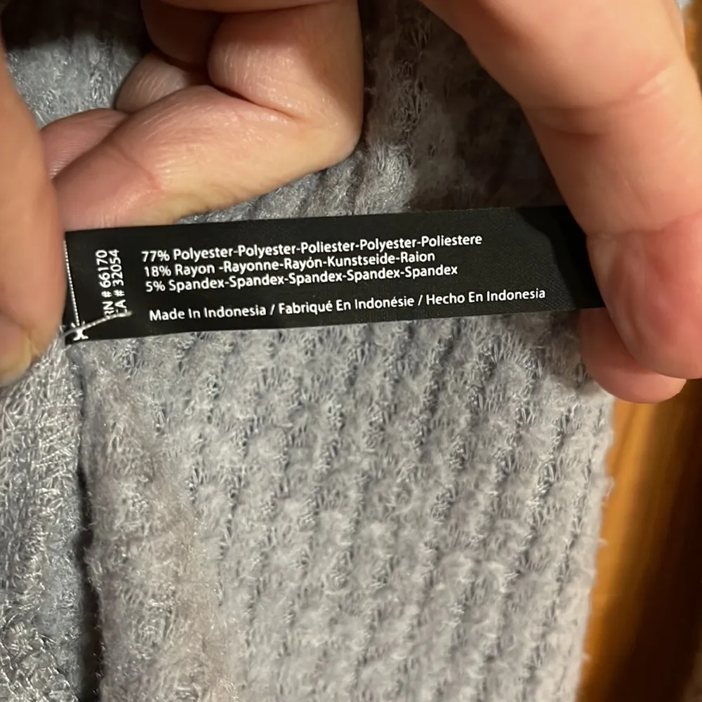 URBAN OUTFITTERS Out From Under JoJo Waffle Knit Oversized Button Sweater - Image 4