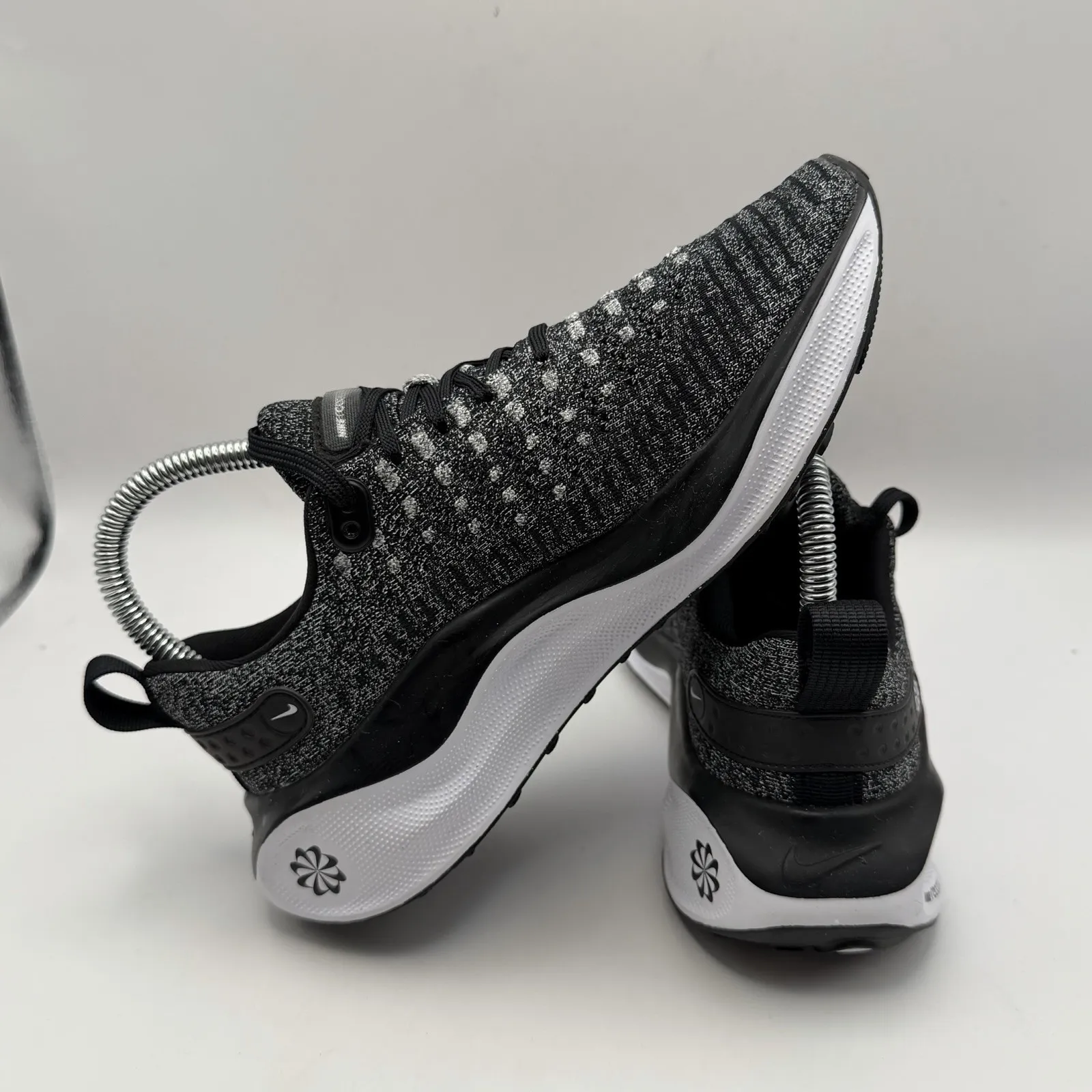 Womens Size 6 Nike ReactX Infinity Run 4 Black White Running Shoes DR2670 003 - Image 5