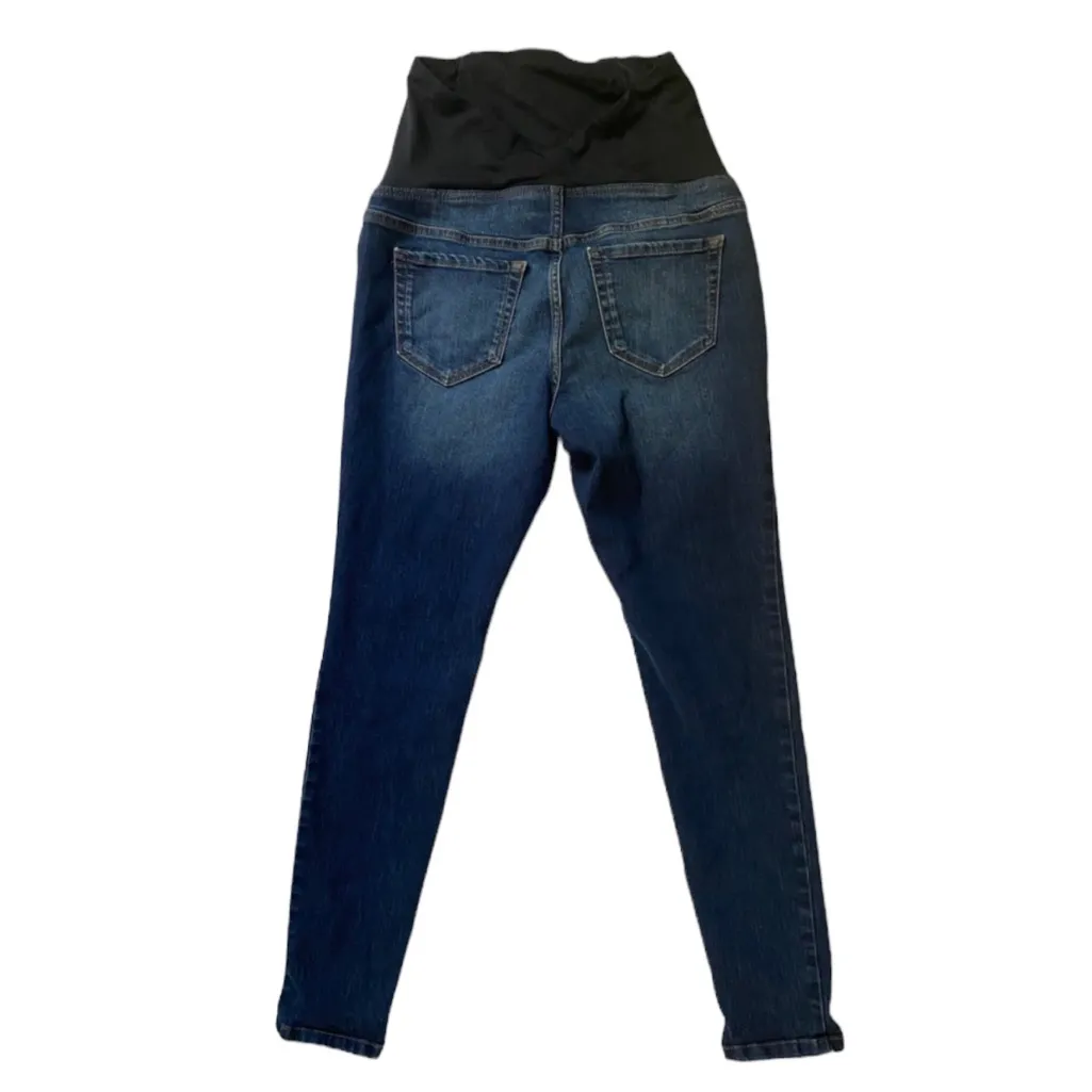 Isabel By Ingrid & Isabel Maternity Skinny Jeans‎ Size 2/26R Blue - Image 2